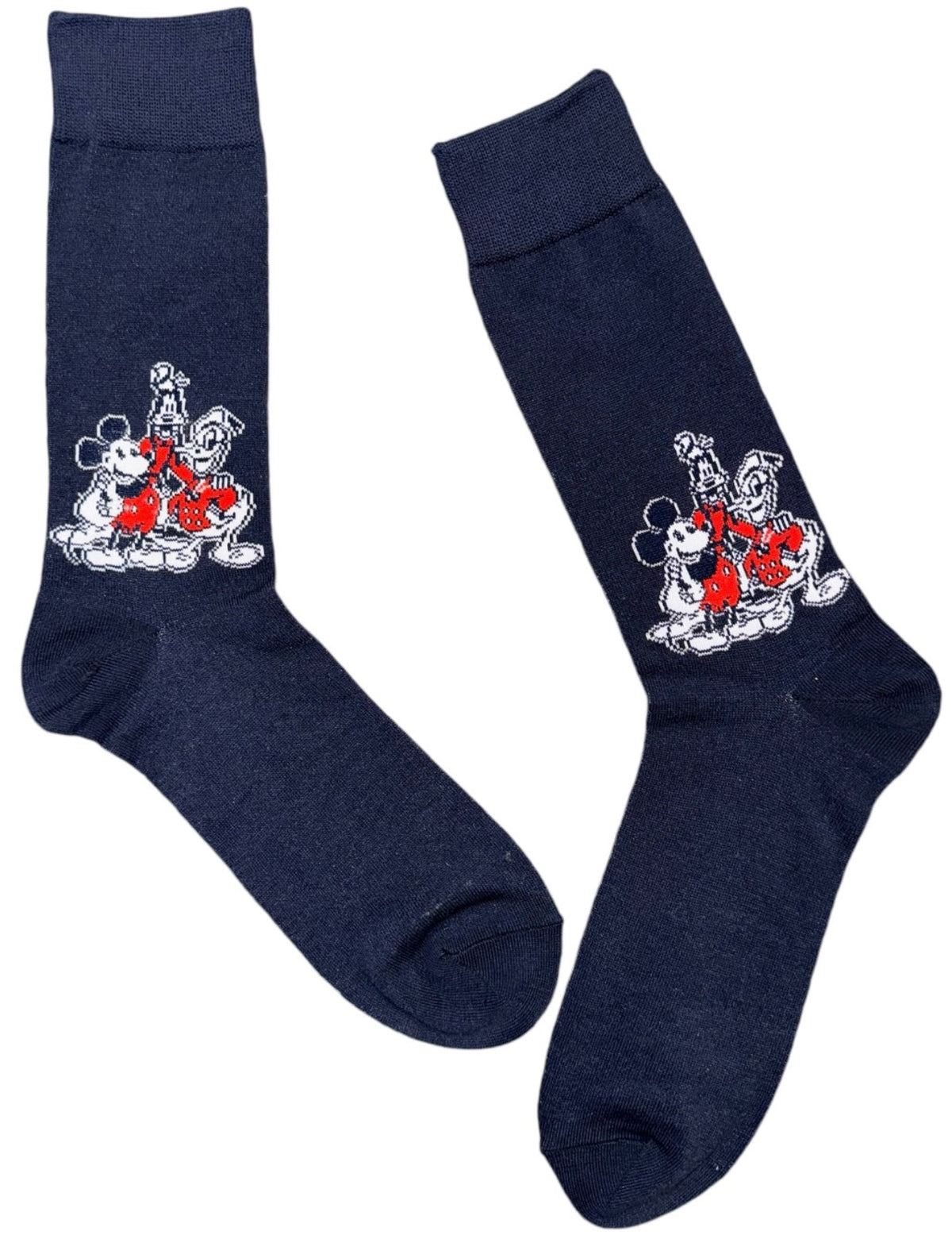 Disney’s Men's DONALD DUCK, GOOFY & MICKEY SOCKS (Choose Color) - Novelty Socks And Slippers