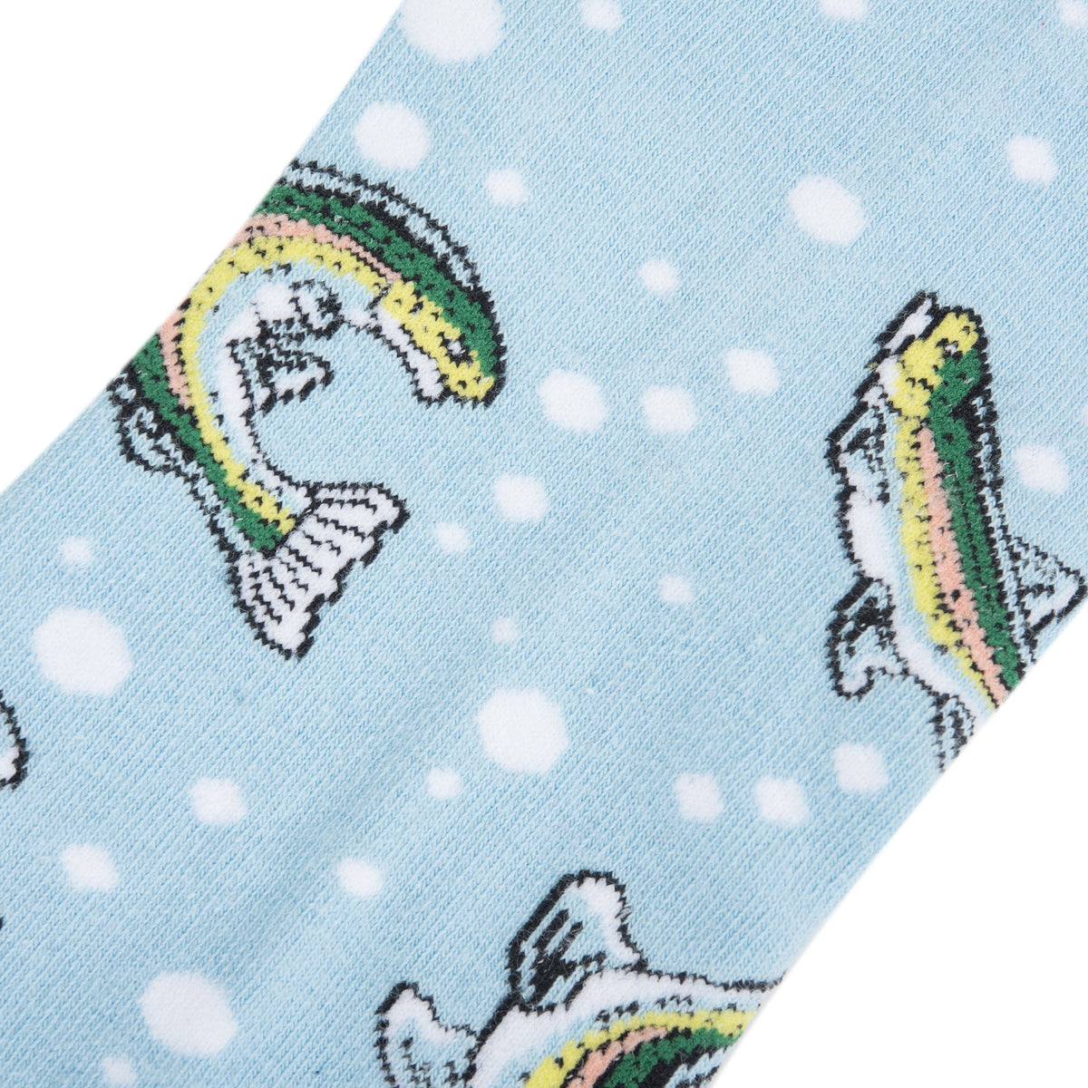 TROUT FISH MEN’S SOCKS COOL SOCKS BRAND