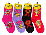FOOZYS Brand Ladies MOTHERS DAY Socks (Choose Style) - Novelty Socks And Slippers