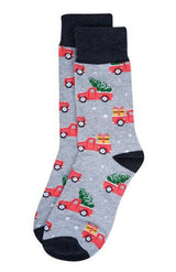 CHRISTMAS Men's Crew Socks PARQUET Brand (CHOOSE FROM 17 STYLES)