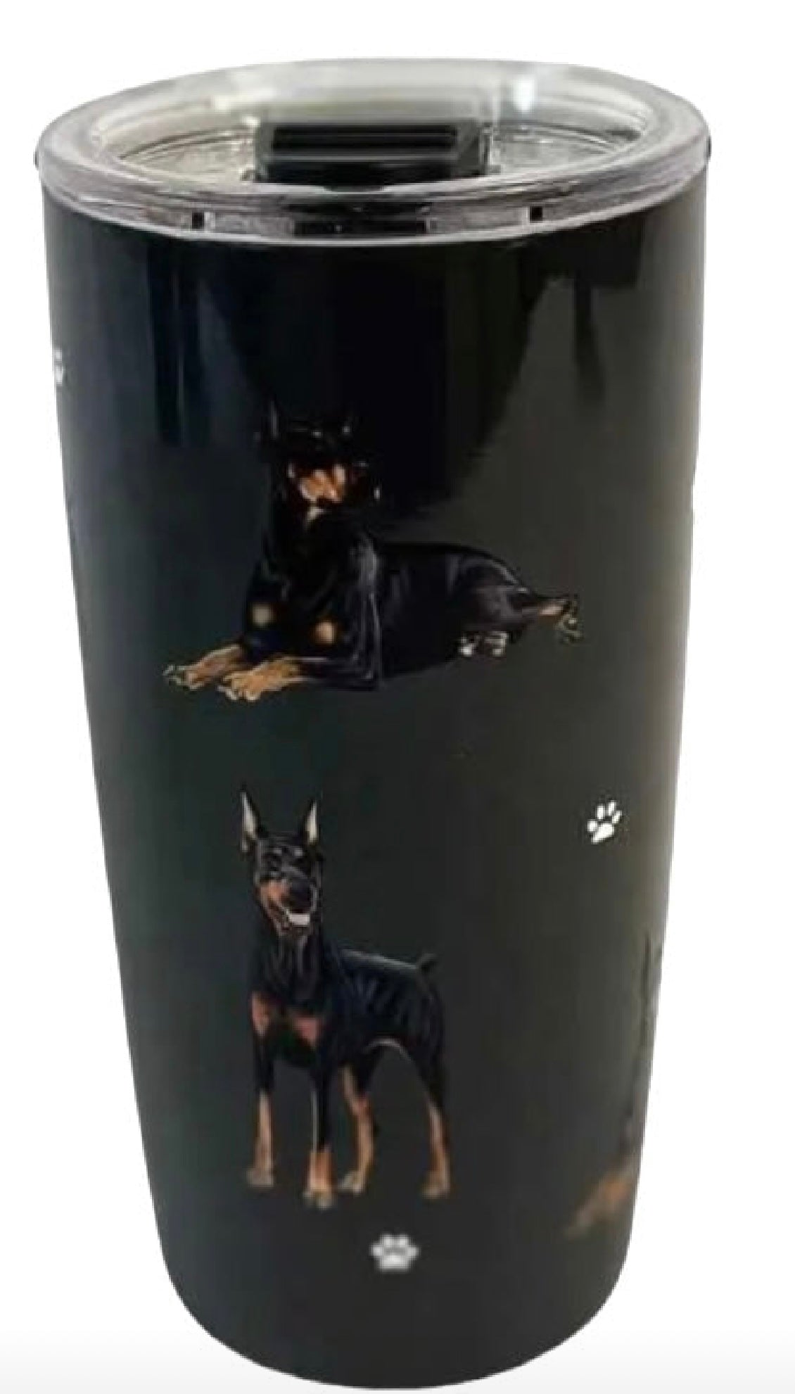 Dog & Cat Stainless Steel Ultimate 20 Oz. Hot & Cold Travel Mug Tumbler By E&S Pets (Choose From 40+ BREEDS) - Novelty Socks And Slippers