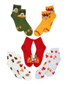DISNEY Ladies THANKSGIVING 5 Pair Of Socks MICKEY & MINNIE MOUSE