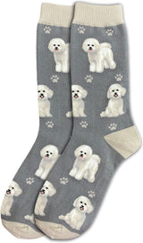 BICHON FRISE Dog Adult Unisex Socks By E&S Pets Choose Style