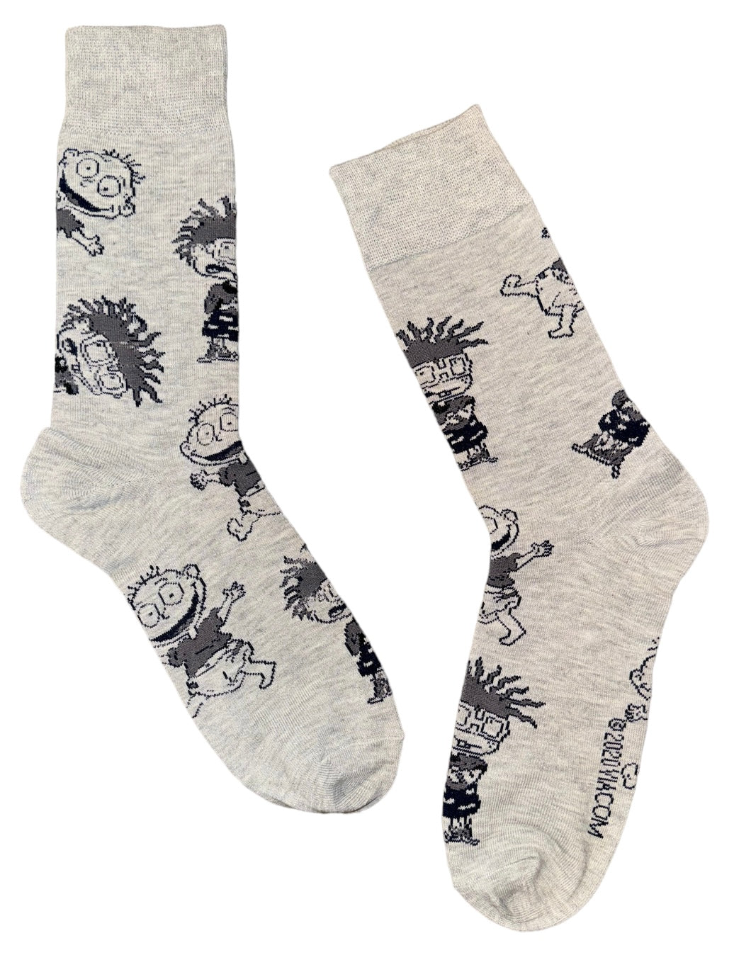 RUGRATS Men's CHUCKIE & TOMMY Socks (CHOOSE COLOR) - Novelty Socks And Slippers