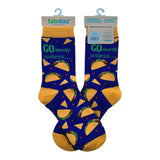 GO AWAY UNLESS... YOU HAVE TACOS Ladies TACO Socks FABDAZ Brand