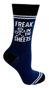 HEY NOW Brand By Fabdaz Unisex FREAK IN THE SHEETS Socks - Novelty Socks And Slippers