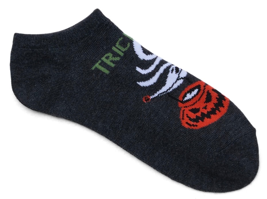DISNEY THE NIGHTMARE BEFORE CHRISTMAS Ladies 3 Pair Of Halloween No Show Socks - Novelty Socks And Slippers