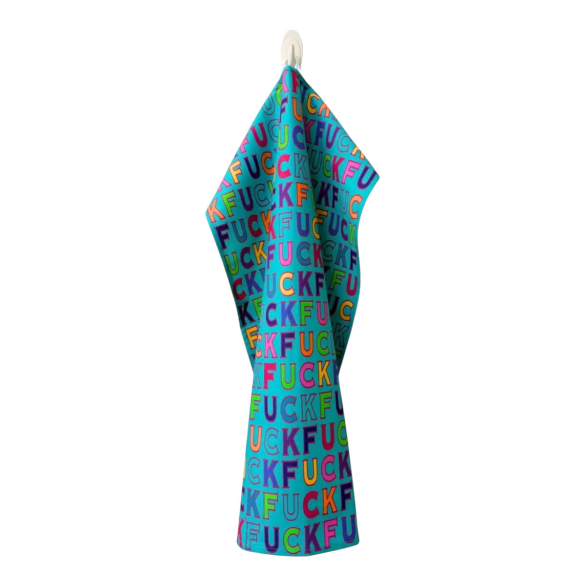 FUCK All Over Kitchen Tea Towel FABDAZ Brand