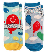 DUBBLE BUBBLE, FLUFFY STUFF, AIRHEADS Ladies 2 Pair Of Low Show Socks (CHOOSE STYLE) - Novelty Socks And Slippers