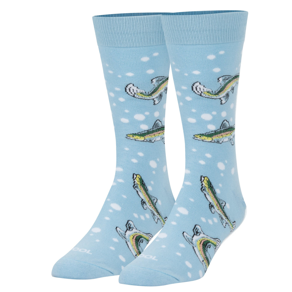 TROUT FISH MEN’S SOCKS COOL SOCKS BRAND