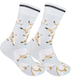 POLAR BEAR Adult Unisex Socks FUNATIC Brand POLAR BEARS All Over - Novelty Socks And Slippers