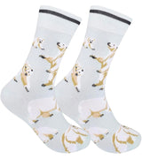 POLAR BEAR Adult Unisex Socks FUNATIC Brand POLAR BEARS All Over - Novelty Socks And Slippers