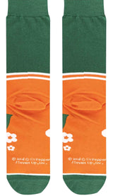 ODD SOX Brand Men’s ORANGE CRUSH SODA Socks - Novelty Socks And Slippers
