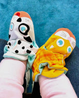PALS SOCKS Brand Unisex CAT & DOG BABY NON-SLIP BOOTIES (CHOOSE SIZE) - Novelty Socks And Slippers