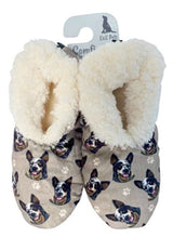 COMFIES BRAND LADIES AUSTRALIAN CATTLE DOG NON SKID SLIPPERS - Novelty Socks for Less