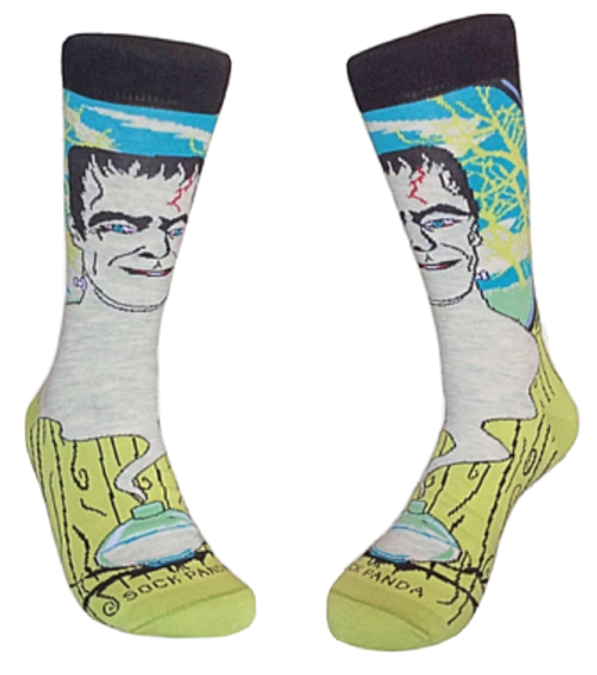 FRANKENSTEIN Men’s HALLOWEEN Socks SOCK PANDA Brand - Novelty Socks for Less