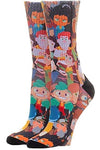 CAMP CAMP Men’s SUBLIMATED CREW SOCKS BIOWORLD BRAND - Novelty Socks for Less