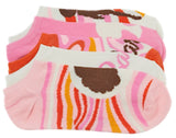 BARBIE DOLL Ladies 5 Pair Of GROOVY No Show Socks - Novelty Socks for Less