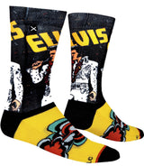 ELVIS PRESLEY MEN’S SOCKS ODD SOX BRAND - Novelty Socks for Less