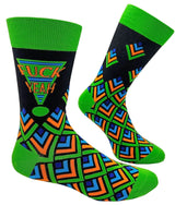 FABDAZ Brand Men’s FUCK YEAH Socks - Novelty Socks for Less