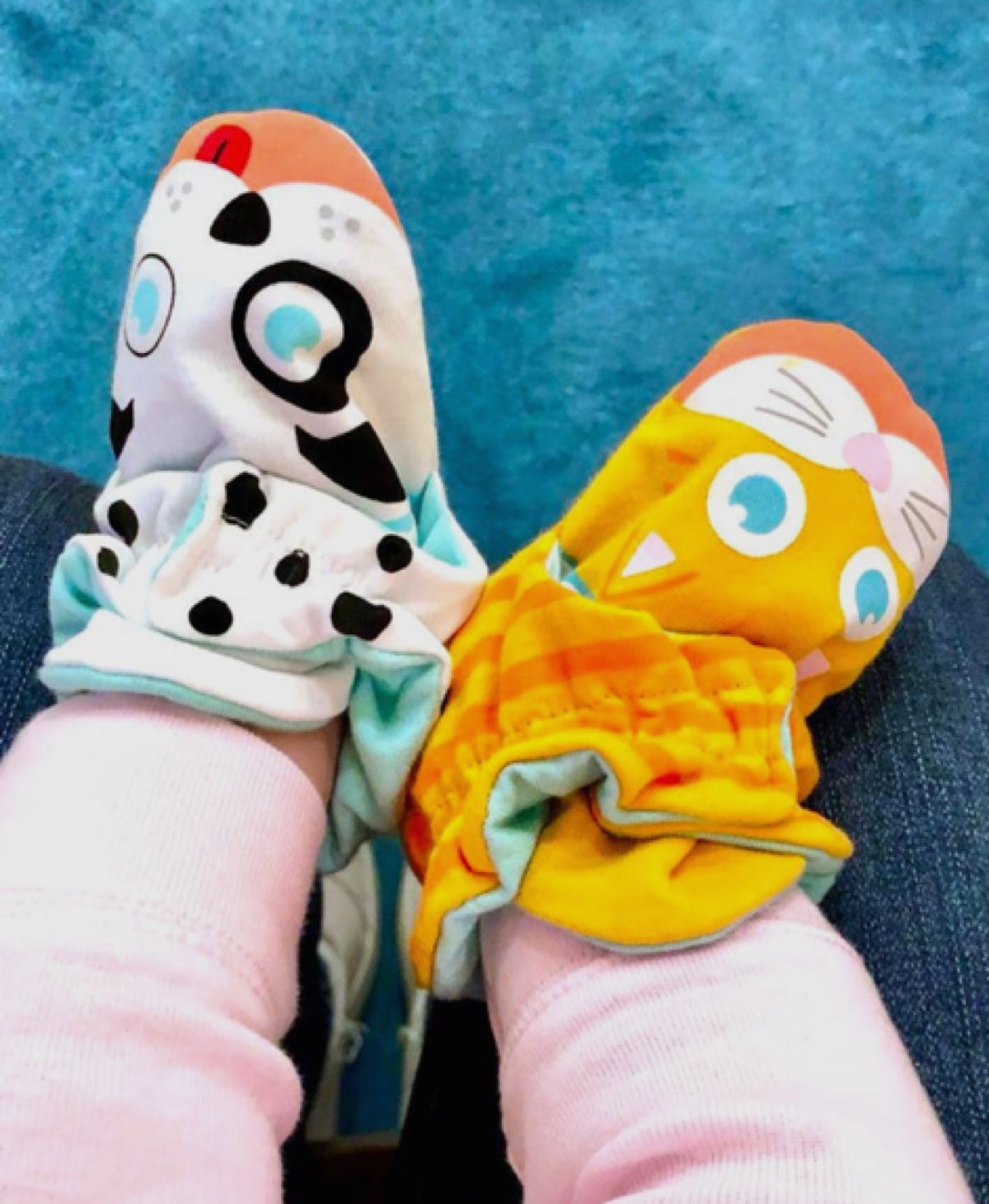 PALS SOCKS Brand Unisex CAT & DOG BABY BOOTIES (CHOOSE SIZE) - Novelty Socks for Less