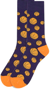 PARQUET Brand Men’s BASKETBALL Socks CHOOSE COLOR BLUE OR BLACK - Novelty Socks for Less