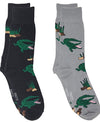 FOOZYS Brand Men’s 2 Pair ALLIGATOR/CROCODILE Socks - Novelty Socks for Less