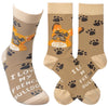 PRIMITIVES BY KATHY UNISEX ‘I LOVE MY FRENCH BULLDOG’ Socks - Novelty Socks for Less
