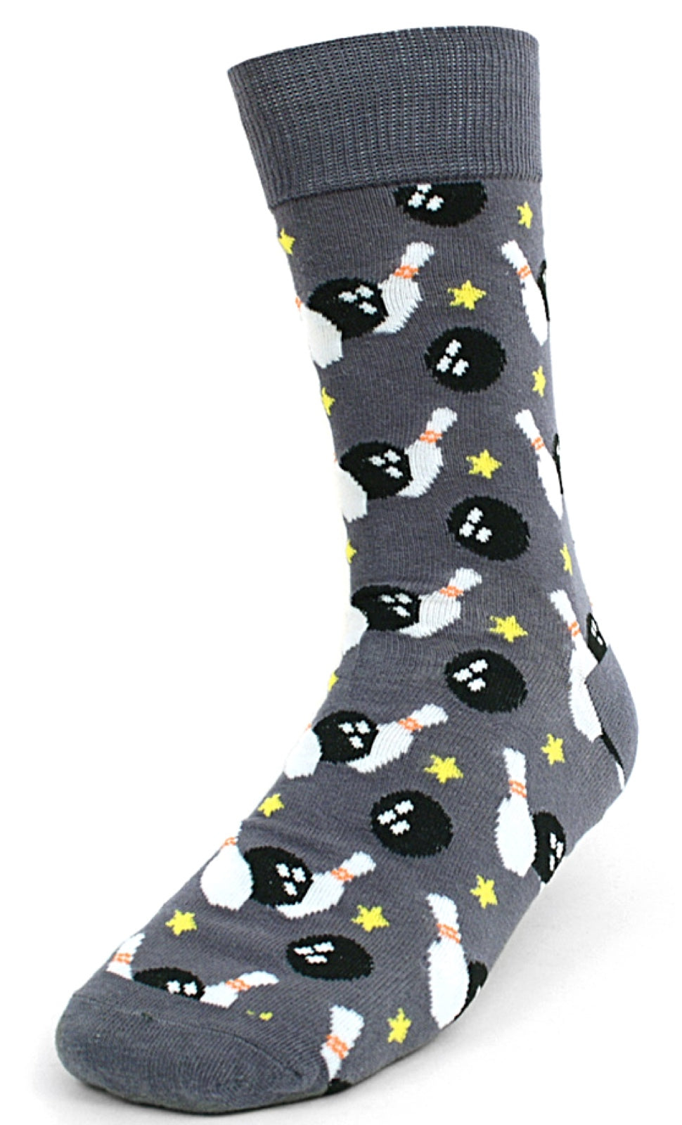 PARQUET BRAND Men's BOWLING Socks (CHOOSE COLOR PATTERN) - Novelty Socks for Less