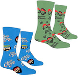 CHEECH & CHONG UNISEX 2 PAIR OF SOCKS ODD SOX BRAND - Novelty Socks for Less