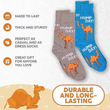 FOOZYS BRAND Men's 2 Pair OF CAMEL Socks 'HUMP DAY' - Novelty Socks for Less