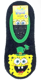 SPONGEBOB SQUAREPANTS Ladies ST. PATRICKS DAY Gripper Bottom Slip On Liner Socks - Novelty Socks for Less