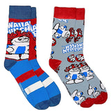 HAWAIIAN PUNCH DRINK Men’s 2 Pair Of Socks - Novelty Socks for Less