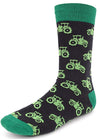PARQUET Brand Men’s TRACTORS Socks - Novelty Socks for Less