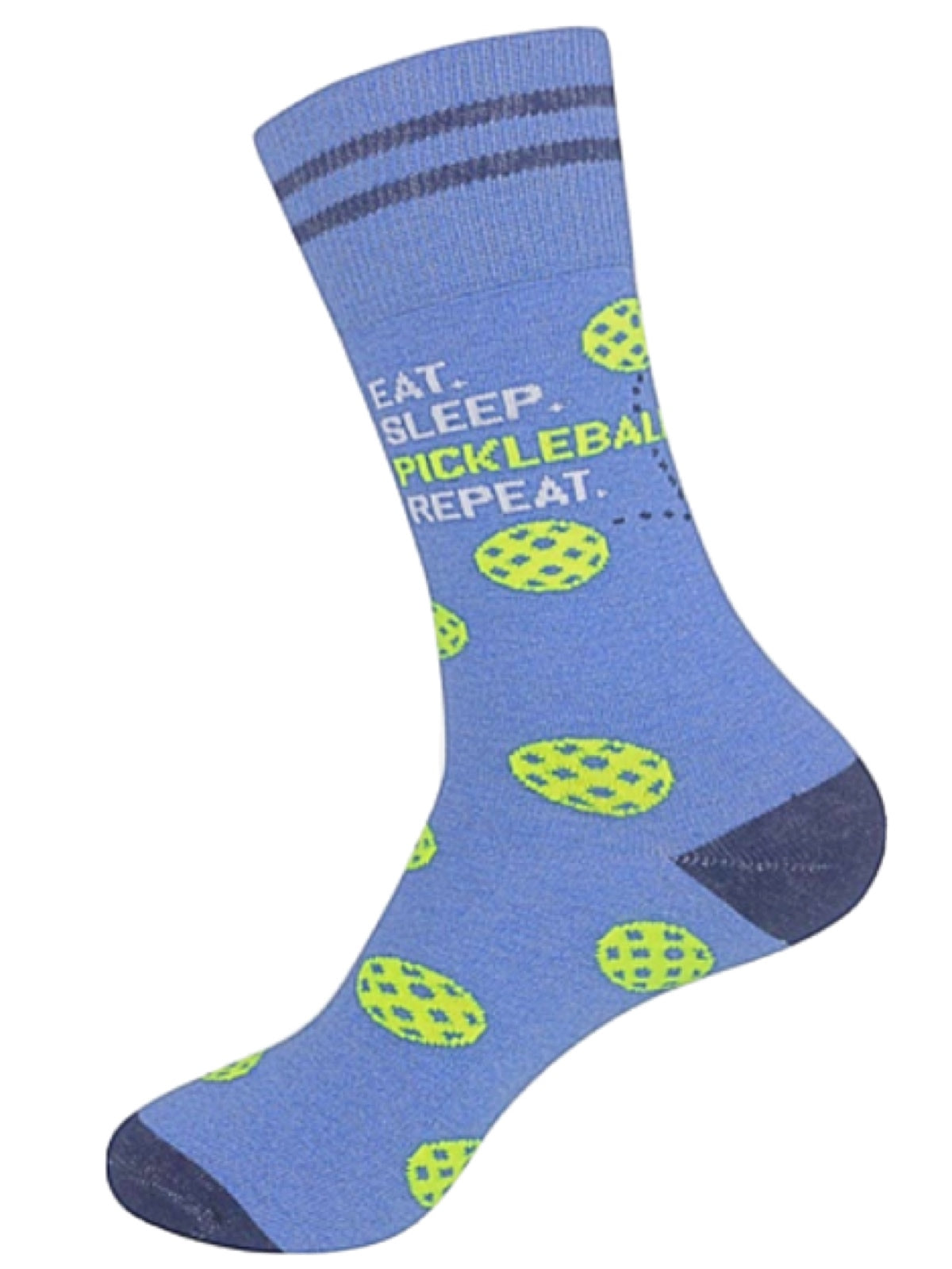 FUNATIC Brand Unisex EAT. SLEEP. PICKLEBALL. REPEAT. Socks - Novelty Socks for Less