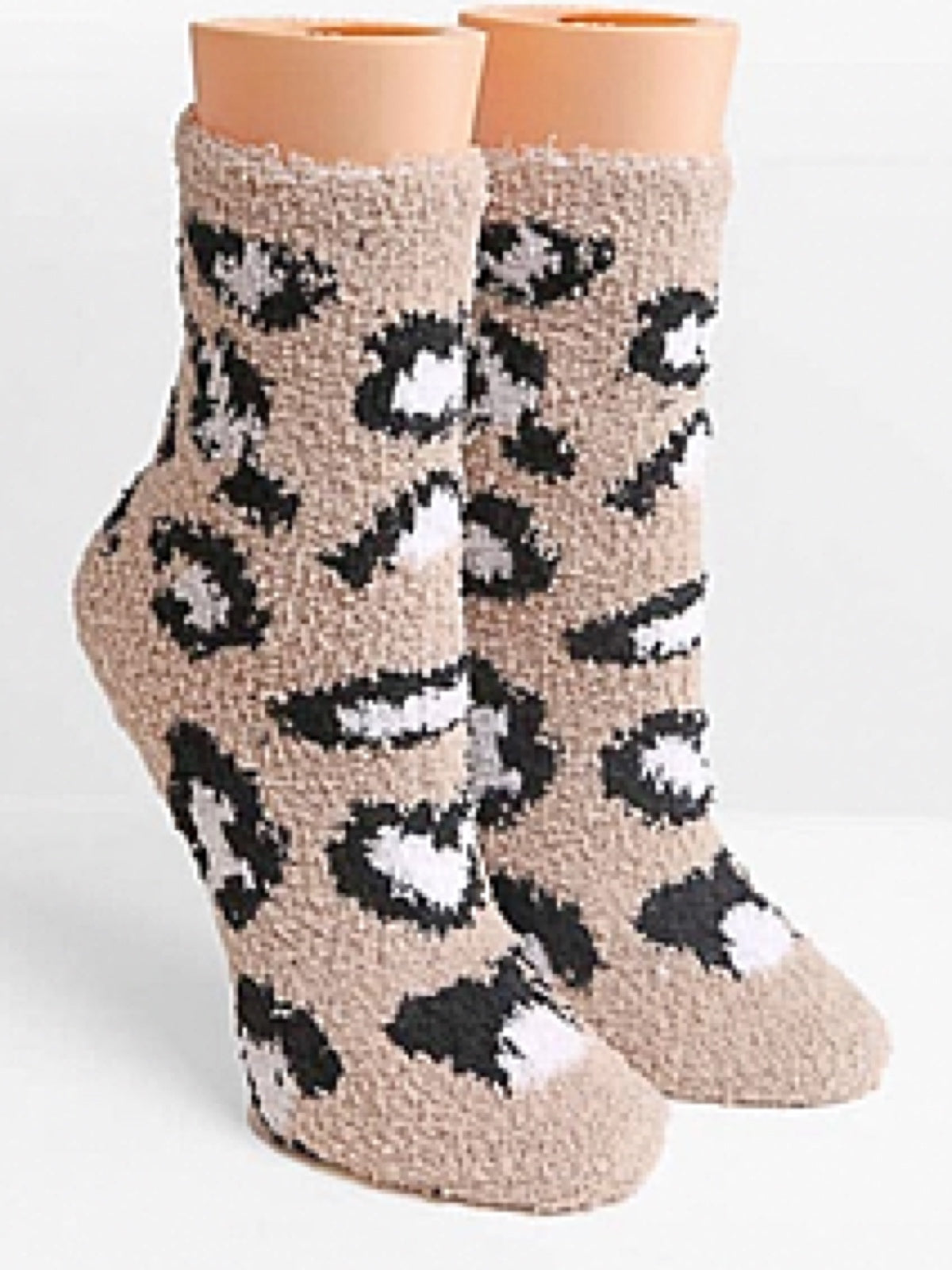 COZY PLUSH Ladies ANIMAL PRINT Socks - Novelty Socks for Less