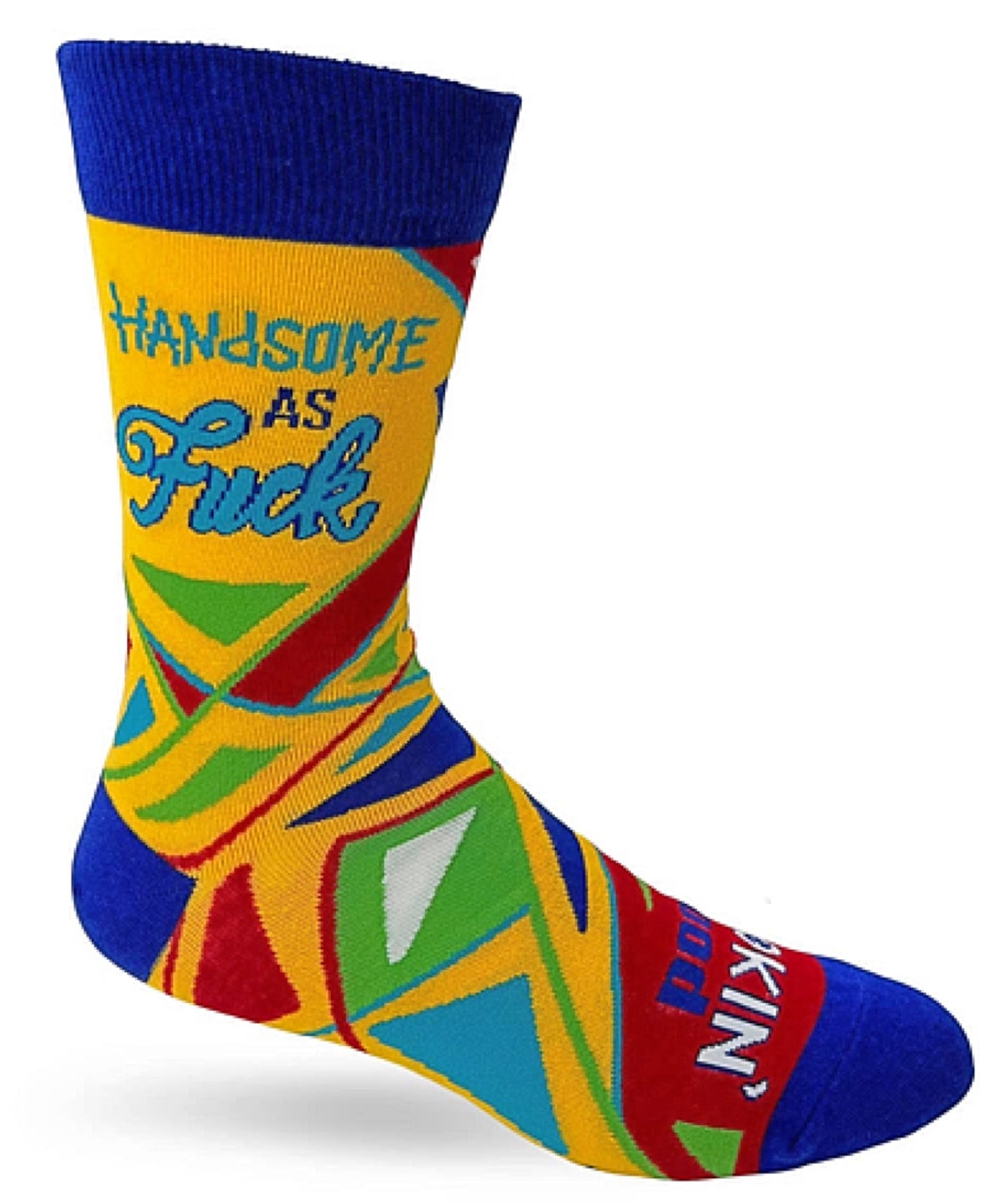 FABDAZ BRAND MEN’S HANDSOME AS FUCK SOCKS ‘LOOKING GOOD’ - Novelty Socks for Less