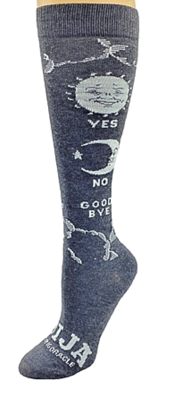 OUIJA BOARD LADIES KNEE HIGH HALLOWEEN SOCKS - Novelty Socks for Less