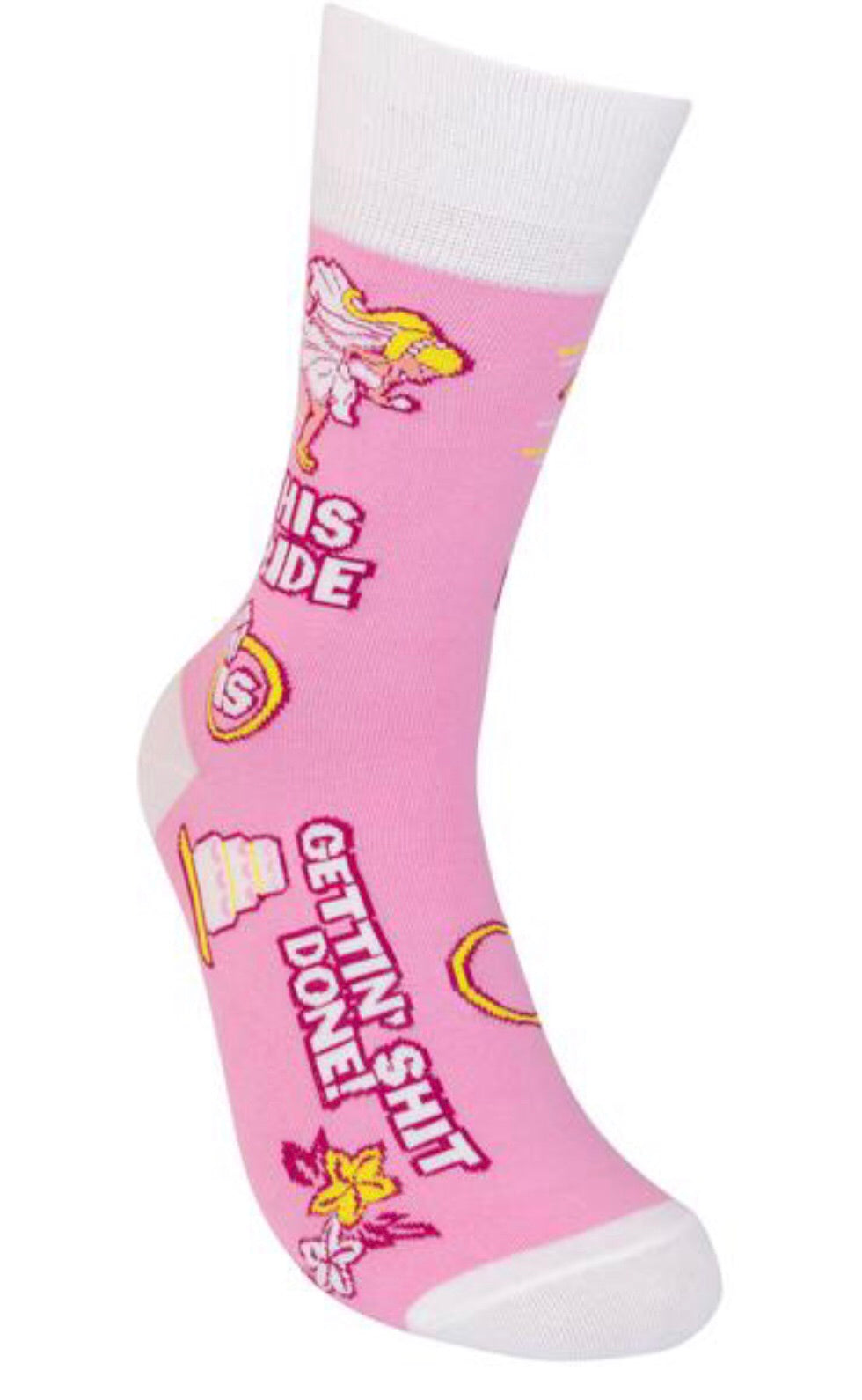 FUNATIC BRAND ‘THIS BRIDE/GETTING IT DONE’ - Novelty Socks for Less