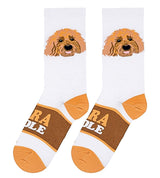 LABRADOODLE Dog Ladies Socks COOL SOCKS Brand - Novelty Socks for Less