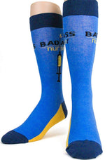 FOOT TRAFFIC Mens ‘BAD ASS NURSE’ - Novelty Socks for Less