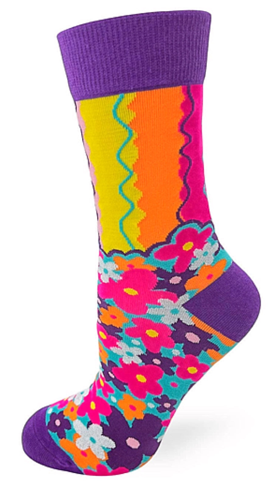 FABDAZ BRAND LADIES ‘BAD VIBES DON’T GO WITH MY OUTFIT’ SOCKS - Novelty Socks for Less