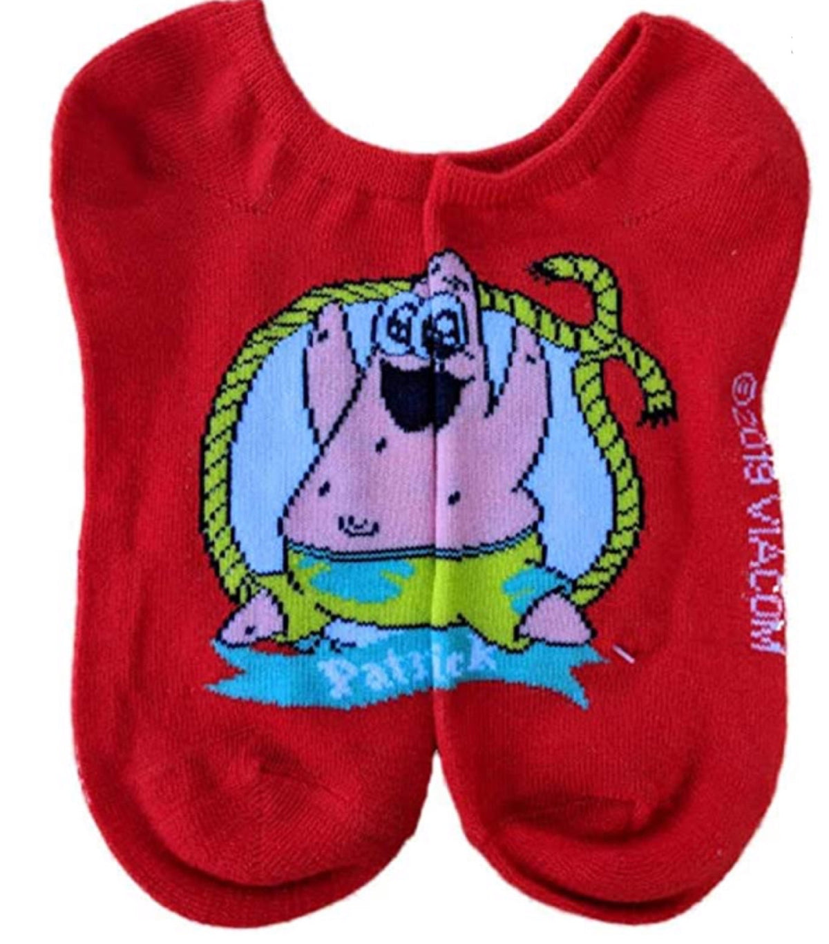 SPONGEBOB SQUAREPANTS Ladies 5 Pair Of No Show Socks - Novelty Socks for Less