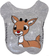 RUDOLPH THE RED-NOSED REINDEER LADIES 10 Pair Of Low Show CHRISTMAS SOCKS - Novelty Socks for Less