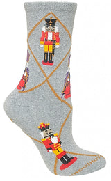 WHEEL HOUSE DESIGNS Brand Men’s NUTCRACKER Christmas Socks - Novelty Socks for Less