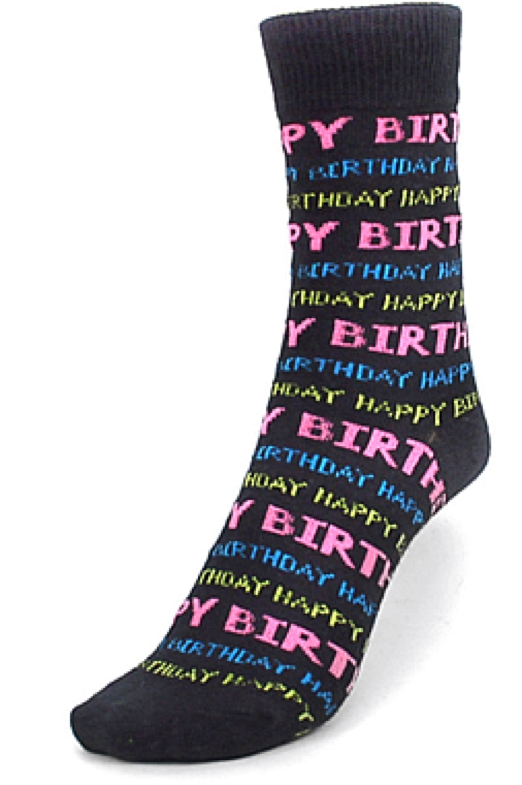 Parquet Brand Ladies HAPPY BIRTHDAY Socks - Novelty Socks for Less