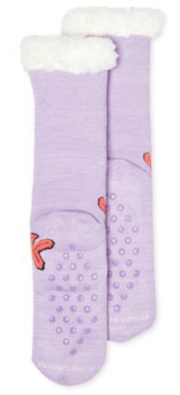 DISNEY’S Ladies TOY STORY FORKY SHERPA SLIPPER Socks 'I DON'T KNOW ABOUT THIS' - Novelty Socks for Less
