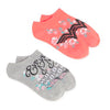DC Comics Ladies WONDER WOMAN 2 Pair No Show Socks ‘EVERY MOM IS WONDER WOMAN’ - Novelty Socks for Less