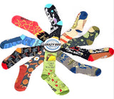 CRAZY DOG BRAND MEN’S FISHING SOCKS ‘MY FISHING BUDDY CALLS ME DAD’ - Novelty Socks for Less