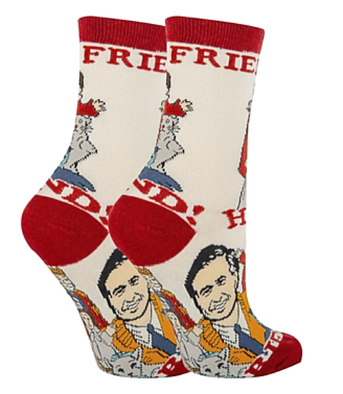 OOOH YEAH Brand LadiesMISTER ROGERS ‘HI FRIEND’ - Novelty Socks for Less
